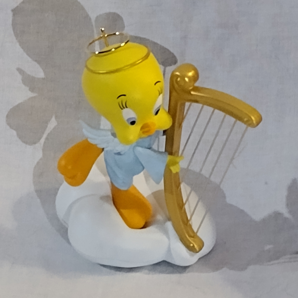 Hallmark Looney Tunes Tweety Angel Ornament - Picture 6 of 11
